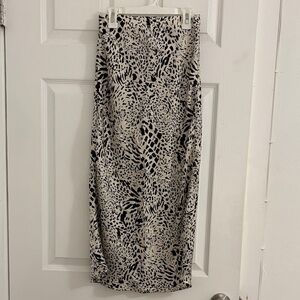 Satin skirt